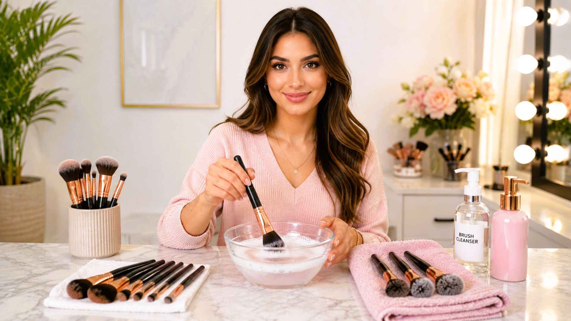 How to Clean Makeup Brushes: A Simple, Sustainable Routine