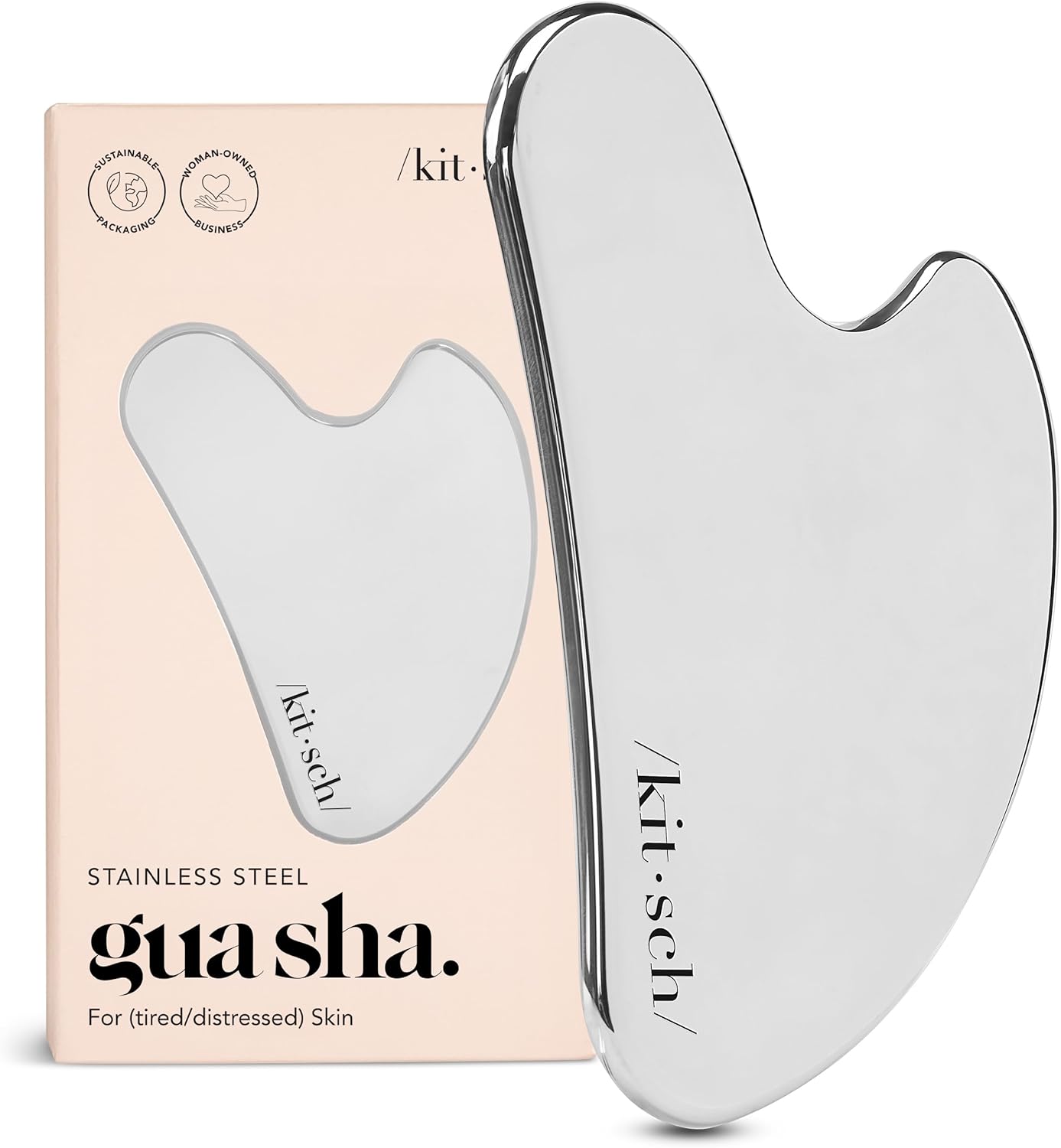Kitsch Stainless Steel Gua Sha Facial Tool
