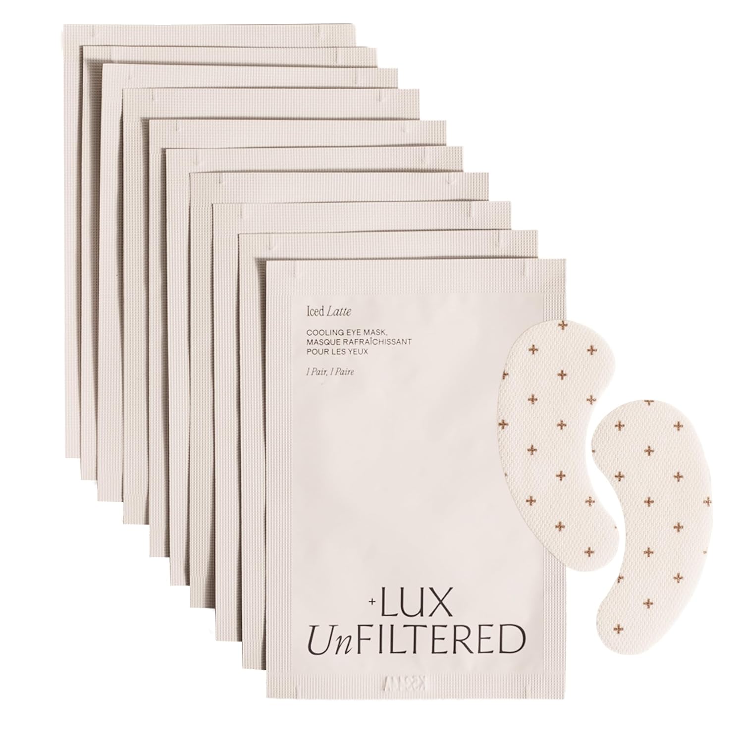 Lux Unfiltered Iced Latte Under Eye Patches