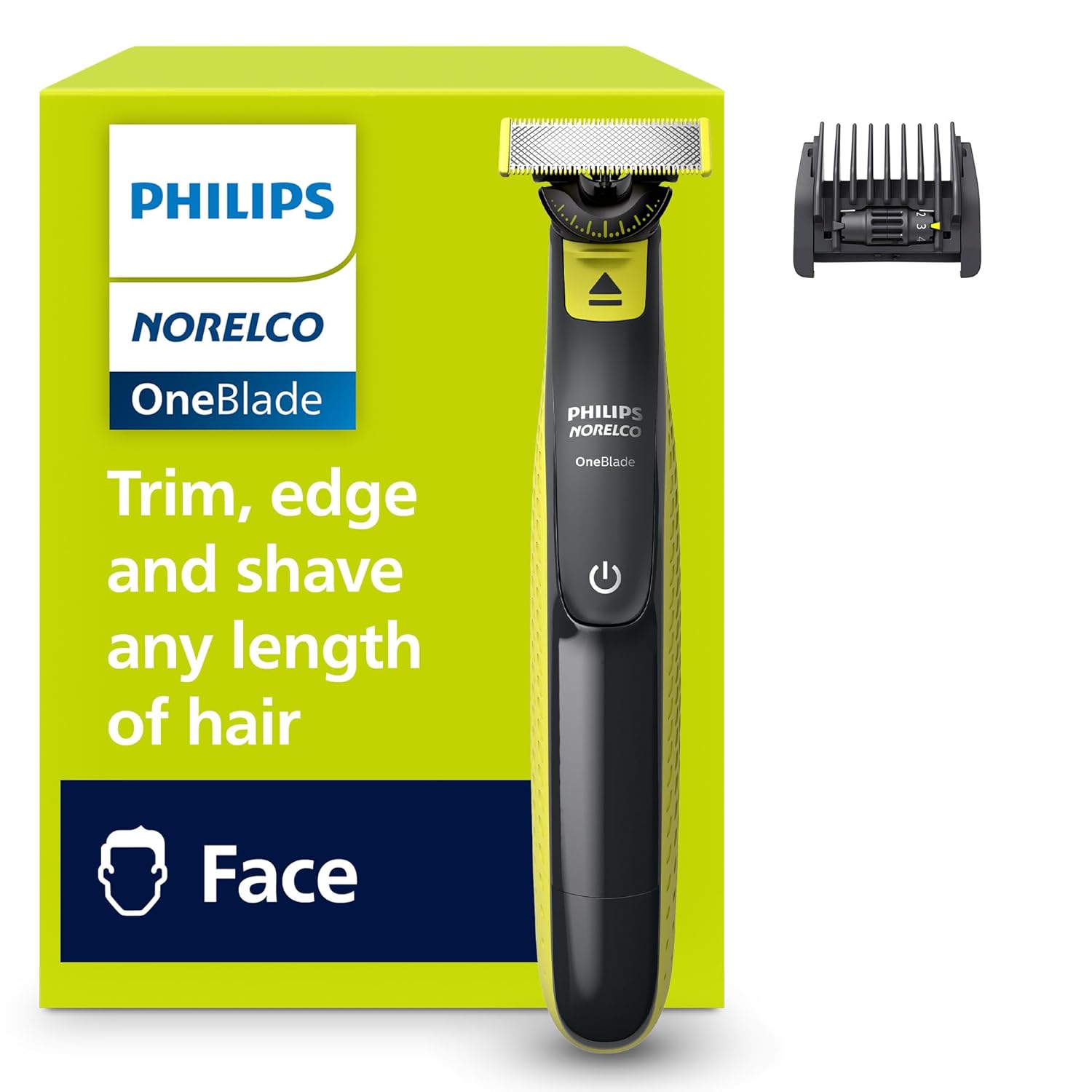Philips Norelco OneBlade 360 Hybrid Face Trimmer